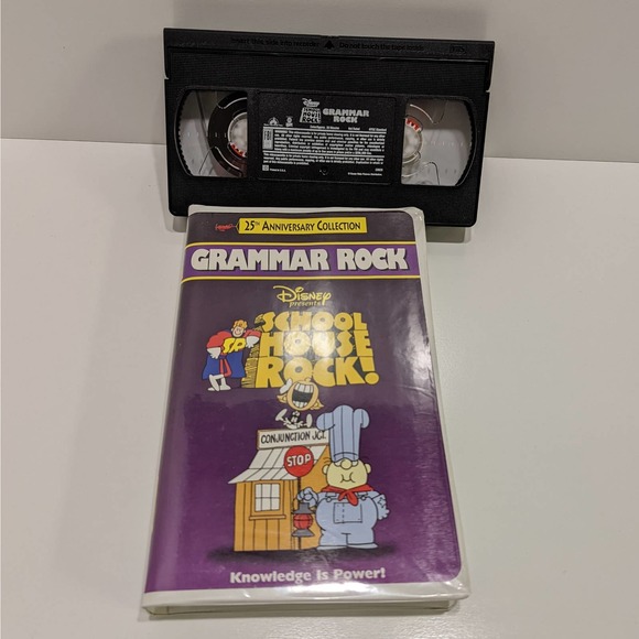 School House Rock, 3 VHS Lot (America Rock, Money Rock, Grammar Rock) - Disney - Picture 6 of 8